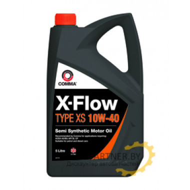 Моторное масло COMMA X-FLOW TYPE XS 10w40 / XFXS5L (5л)