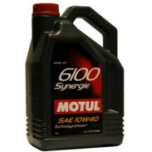 Моторное масло MOTUL 6100 SYNERGIE+ 10W40 / 101491 (4л)