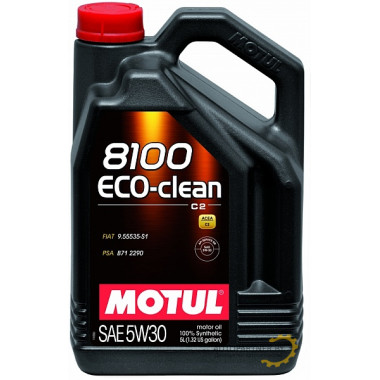 Моторное масло MOTUL 8100 ECO-CLEAN 5W30 / 101545 (5л)