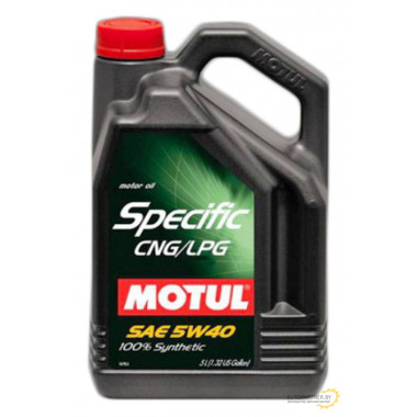 Моторное масло MOTUL SPECIFIC CNG/LPG 5W40 / 101719 (5л)