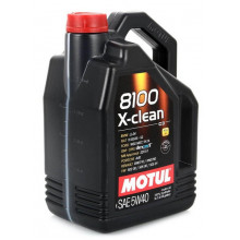 Моторное масло MOTUL 8100 X-CLEAN 5W40 / 102051 (5л)