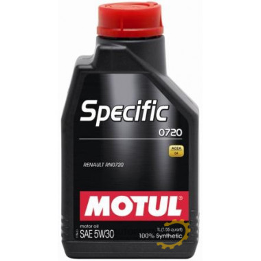 Моторное масло MOTUL SPECIFIC 0720 5W30 / 102208 (1л)