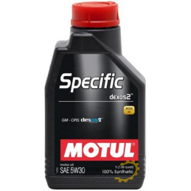 Моторное масло MOTUL SPECIFIC DEXOS2 5W30 / 102638 (1л)