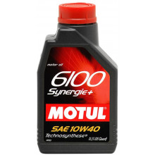 Моторное масло MOTUL 6100 SYNERGIE+ 10W40 / 102781 (1л) (СНЯТ С ПРОИЗВОДСТВА, ЗАМЕНА 108646)