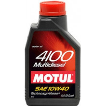 Моторное масло Motul 4100 Multidiesel 10W40 / 102812 (1л)