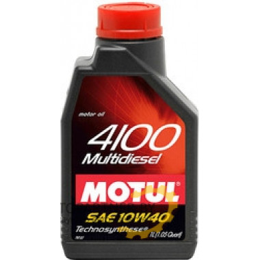 Моторное масло Motul 4100 Multidiesel 10W40 / 102812 (1л)
