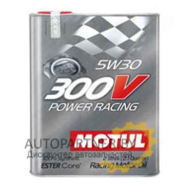 Моторное масло MOTUL 300V POWER RACING 5W30 / 104241 (2л)