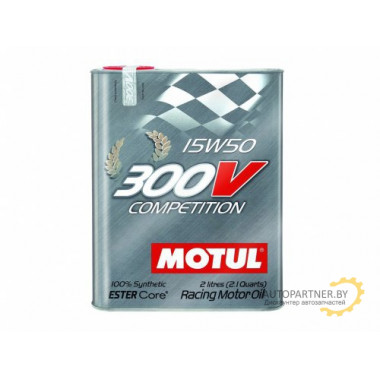 Моторное масло MOTUL 300V COMPETITION 15W50 / 104244 (2л)