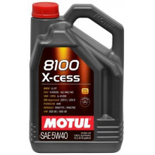 Моторное масло MOTUL 8100 X-CESS 5W40 / 104256 (4л)