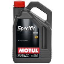 Моторное масло MOTUL SPECIFIC 229.52 5W30 / 104845 (5л)
