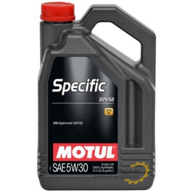 Моторное масло MOTUL SPECIFIC 229.52 5W30 / 104845 (5л)