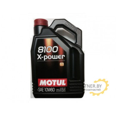 Моторное масло MOTUL 8100 X-POWER 10W60 / 106143 (4л)