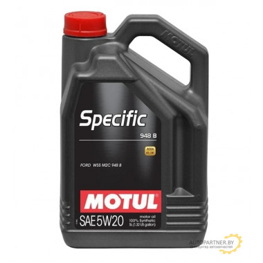 Моторное масло MOTUL SPECIFIC 948B 5W20 / 106352 (5л)