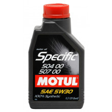 Моторное масло MOTUL SPECIFIC 504 00 507 00 5W30 / 106374 (1л)