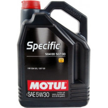 Моторное масло MOTUL SPECIFIC 504 00 507 00 5W30 / 106375 (5л)