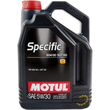 Моторное масло MOTUL SPECIFIC 504 00 507 00 5W30 / 106375 (5л)
