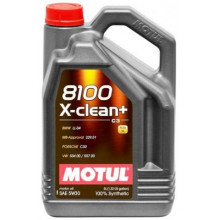 Моторное масло MOTUL 8100 X-CLEAN+ 5W30 / 106377 (5л)