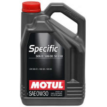 Моторное масло Motul Specific VW 506.01-503.00-506.00 0W30 / 106437 (5л)