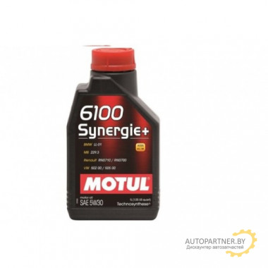 Моторное масло Motul 6100 Synergie + 5W30 / 106521 (1л)