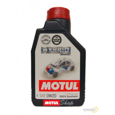 Моторное масло MOTUL HYBRID 0W20 / 107141 (1л)
