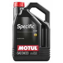 Моторное масло MOTUL SPECIFIC 5122 0W20 / 107339 (5л)