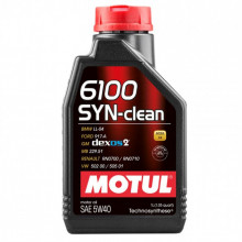 Моторное масло MOTUL 6100 SYN-CLEAN 5W40 / 107941 (1л)