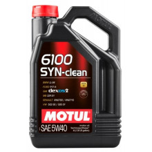 Моторное масло MOTUL 6100 SYN-CLEAN 5W40 / 107942 (4л)
