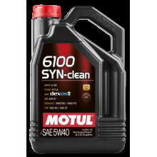 Моторное масло MOTUL 6100 SYN-CLEAN 5W40 / 107943 (5л)