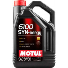 Моторное масло MOTUL 6100 SYN-NERGY 5W30 / 107972 (5л)