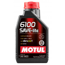 Моторное масло MOTUL 6100 SAVE-LITE 5W20 / 108009 (1л)