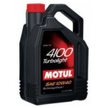 Моторное масло MOTUL 4100 TURBOLIGHT 10W40 / 108645 (5л)