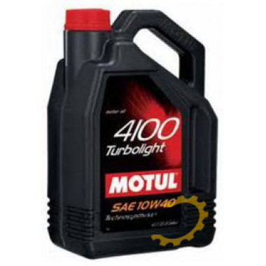 Моторное масло MOTUL 4100 TURBOLIGHT 10W40 / 108645 (5л)