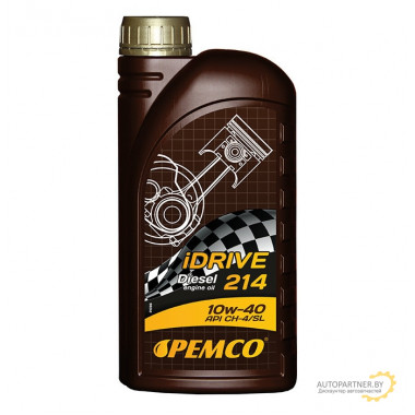 Масло моторное PEMCO iDRIVE 214 10W-40 CH-4/SL 1л