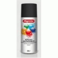 Краска Черная матовая MagicLine 450мл / 010