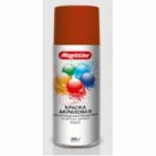 Краска  Оранжево-красная MagicLine 450мл / 180