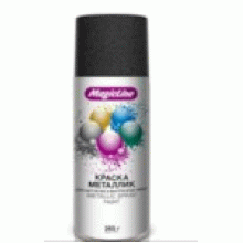 Краска Черный металлик  MagicLine 450мл / 2000