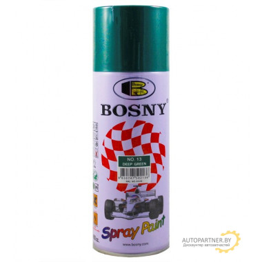 Краска Темно зеленый BOSNY 400мл/ BS13