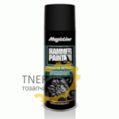Краска Черная по металлу  MagicLine 450мл / ML4000