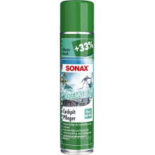 Очиститель-полироль салона аэрозоль, защитный, матовый, антистатик, аромат Океан SONAX 400мл / 364300