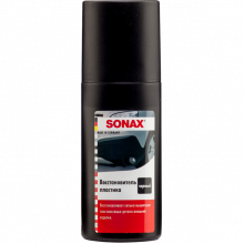 Средство для обновления пластика (черный), без растворителей SONAX 100мл / 409100