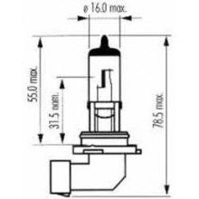Лампа галогенная HB4 12V 51W SCT / 202594