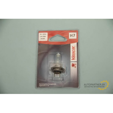 Лампа галогенная H7 12V 55W KLAXCAR FRANCE / 86245X