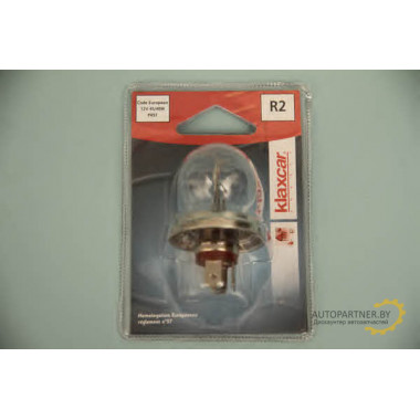 Лампа накаливания R2 12V 45/40W KLAXCAR FRANCE / 86250X
