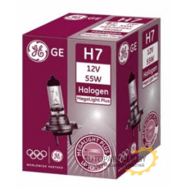 Лампа галогенная H7 12V 55W GENERAL ELECTRIC / 12904