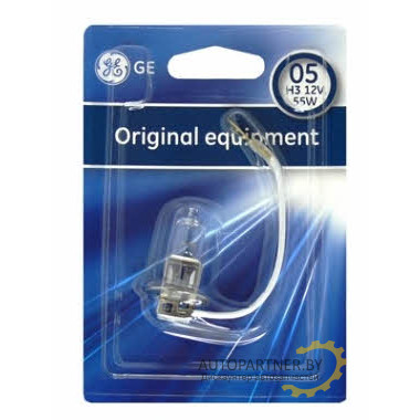 Лампа галогенная H3 12V 55W GENERAL ELECTRIC / 17117