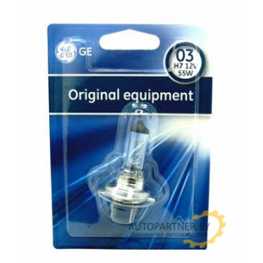 Лампа галогенная H7 12V 55W GENERAL ELECTRIC / 17123
