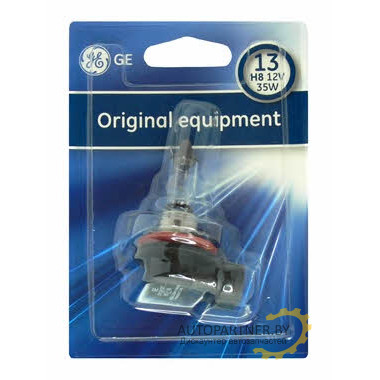 Лампа галогенная H8 12V 35W GENERAL ELECTRIC / 18254