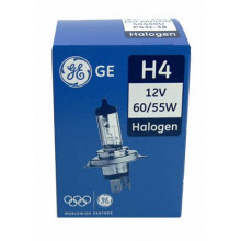 Лампа галогенная H4 12V 60/55W GENERAL ELECTRIC / 34454