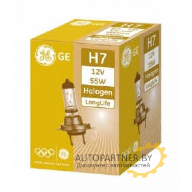 Лампа галогенная H7 12V 55W GENERAL ELECTRIC / 35752