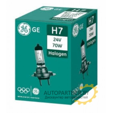 Лампа галогенная H7 24V 70W GENERAL ELECTRIC / 38838